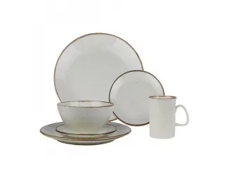 Обеденный набор на 1 персону 4 предмета Porland Seasons Beige бежевый