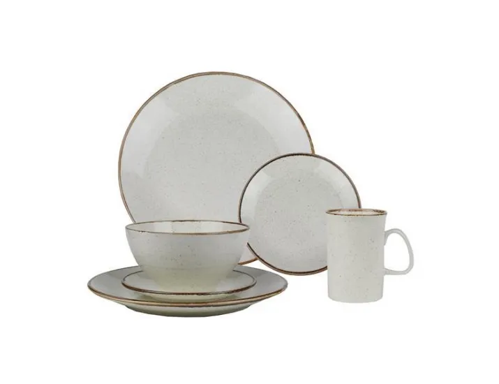 Обеденный набор на 1 персону 4 предмета Porland Seasons Beige бежевый