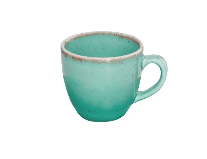 Чашка кофейная 90мл Porland Seasons Turquoise бирюзовый