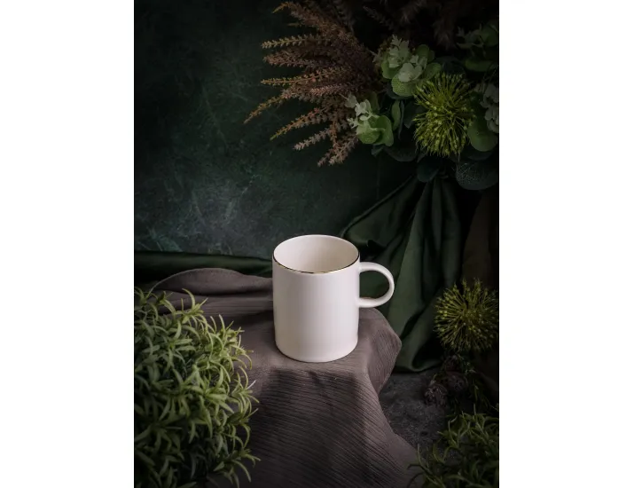 Чашка кофейная 85мл Porland Chopin Gold