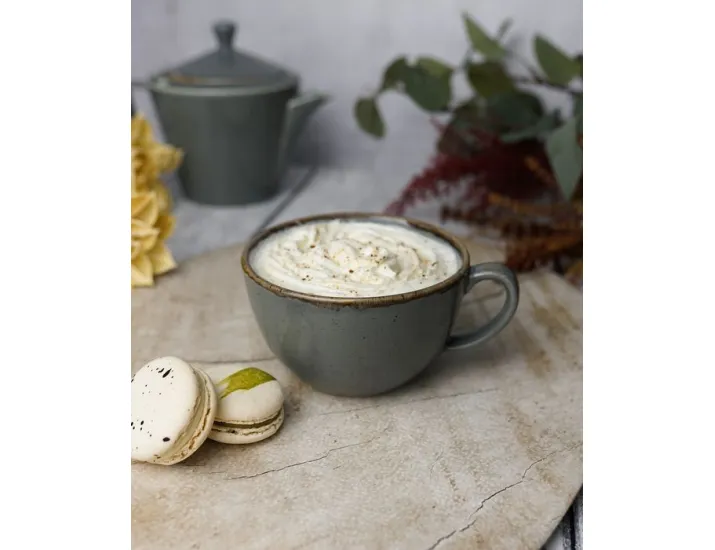 Чашка 340мл Porland Seasons Dark Grey тёмно-серый