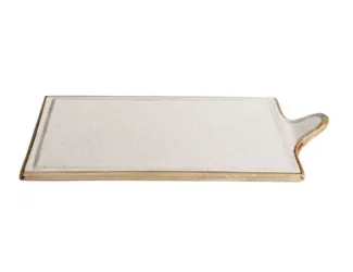 Блюдо для сыра 18х30 см Porland Seasons Beige бежевый