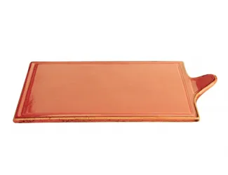 Блюдо для сыра 18*30см Porland Seasons Orange оранжевый