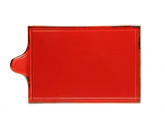 Блюдо для сыра 18*30см Porland Seasons Red красный