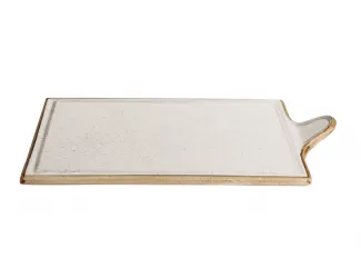 Блюдо для сыра 18*30см Porland Seasons Beige бежевый