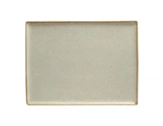 Блюдо прямоугольное 18*13см Porland Seasons Beige бежевый