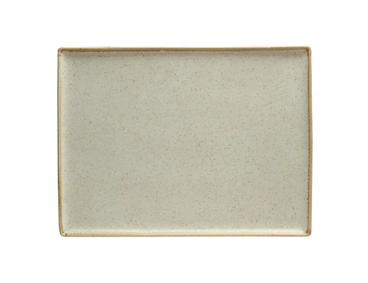 Блюдо прямоугольное 18*13см Porland Seasons Beige бежевый