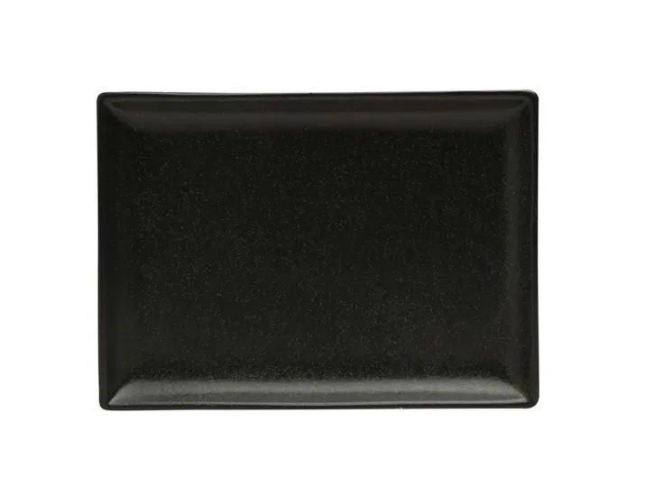 Блюдо прямоугольное 18*13cм Porland Seasons Black чёрный