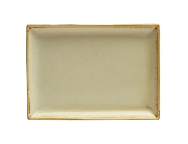Блюдо прямоугольное 35*26см Porland Seasons Yellow жёлтый
