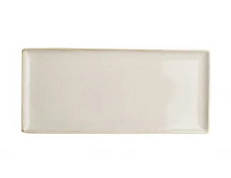 Блюдо прямоугольное 35*16см Porland Seasons Beige бежевый