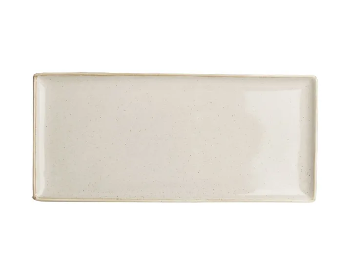 Блюдо прямоугольное 35*16см Porland Seasons Beige бежевый