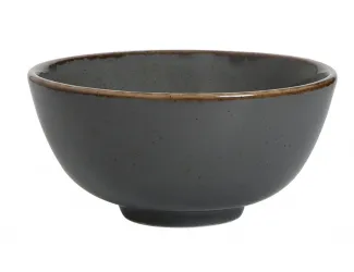 Салатник 13см 335мл Porland Seasons Dark Grey тёмно-серый