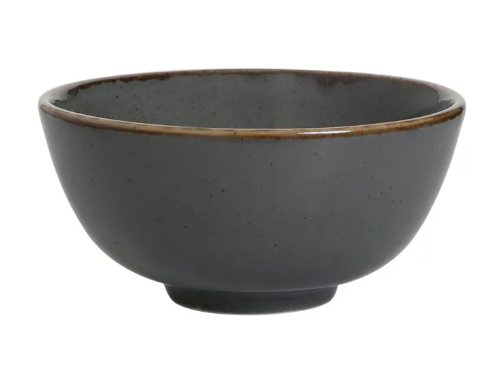 Салатник 13см 335мл Porland Seasons Dark Grey тёмно-серый