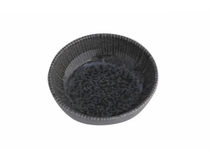 Салатник полуглубокий 10см Porland Iris grey серый