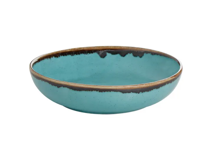 Салатник 17*4см 415мл Porland Seasons Turquoise бирюзовый