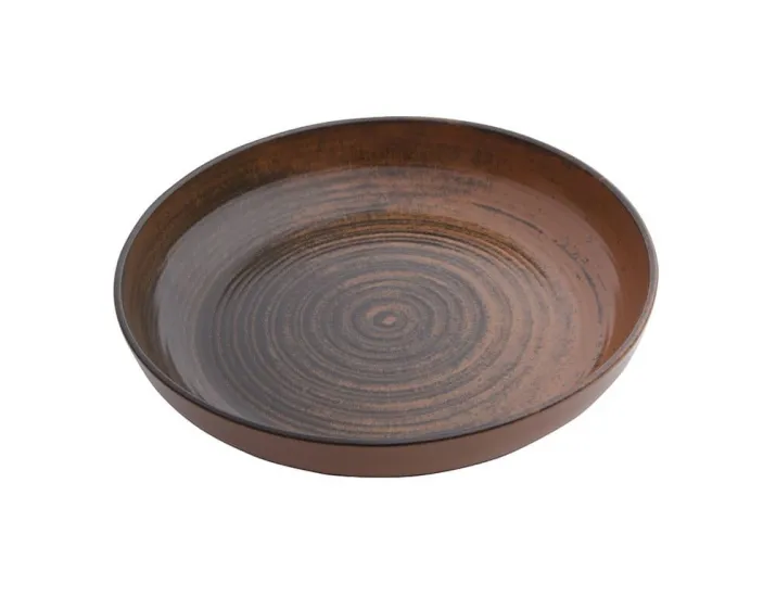 Салатник 22см Porland LYKKE BROWN коричневый