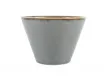 Чаша коническая d 12 см h 8 см 400 мл Porland Seasons Dark Grey тёмно-серый