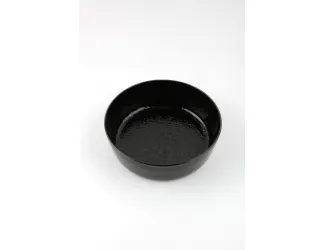 Салатник с бортом 16см Porland Black Moss гладкий