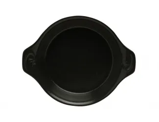 Форма для запекания d 15 см h 3,6 см (L с ручками 18 см) Porland Seasons Black чёрный