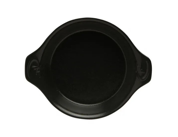 Форма для запекания d 15 см h 3,6 см (L с ручками 18 см) Porland Seasons Black чёрный