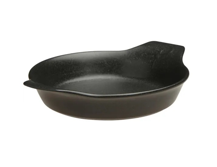 Форма для запекания d 17 см h 4 см (L c ручками  22 см) Porland Seasons Black чёрный