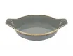 Форма для запекания d 17 см h 4 см (L c ручками  22 см) Porland Seasons Dark Grey тёмно-серый