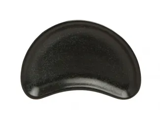 Соусник-полумесяц 7х11 см Porland Seasons Black чёрный