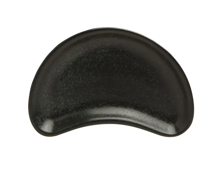 Соусник-полумесяц 7х11 см Porland Seasons Black чёрный