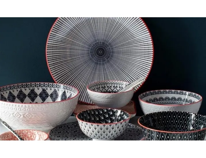 Чаша 11см Porland Mix&Match красный