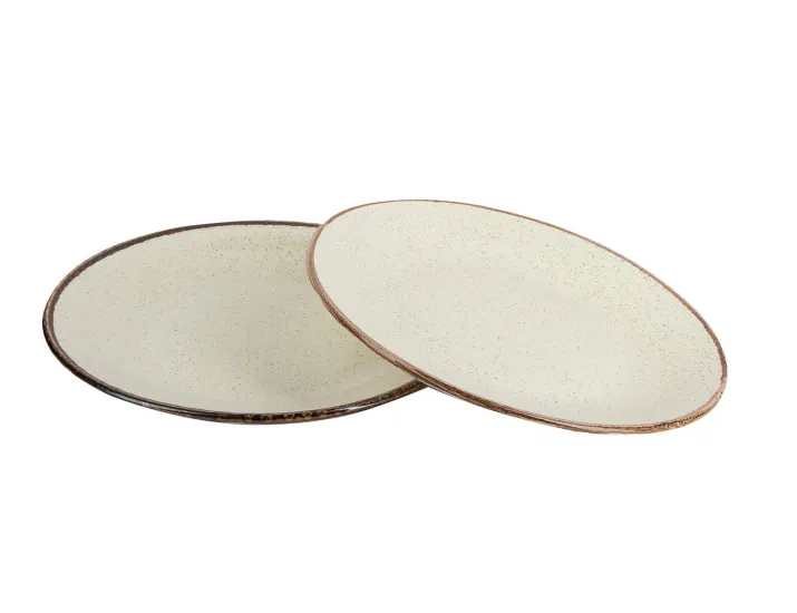 Набор тарелок 2шт 28см Porland Seasons Beige бежевый