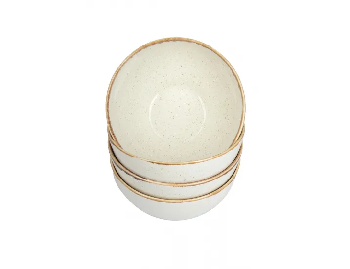 Набор салатников 4шт 14см Porland Seasons Beige бежевый