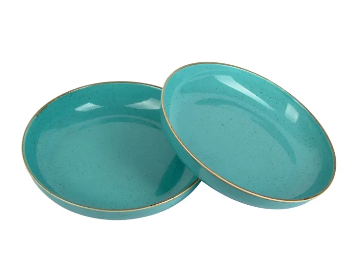 Набор салатников 2шт 22см Porland Seasons Turquoise бирюзовый