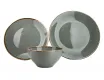Набор обеденный на 1 персону 3 предмета Porland Seasons dark grey тёмно-серый