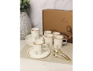 Набор чайнsх пар 6шт 200мл Porland Botanical