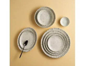 Блюдо овальное 21*16см Porland Blizzard