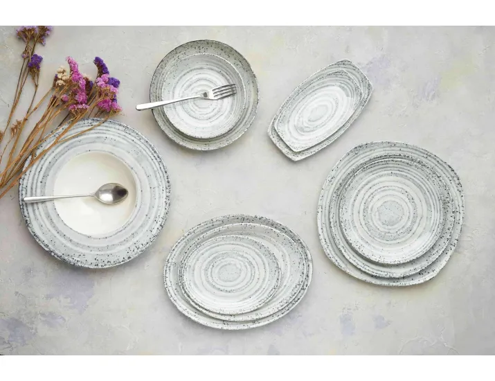 Блюдо овальное 26*20см Porland Natura