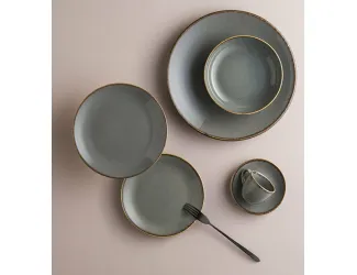 Салатник 10см 95мл Porland Seasons Dark Grey тёмно-серый