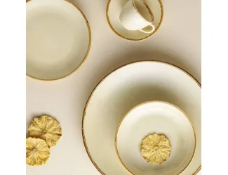 Блюдо для запекания 21*5см Porland Seasons Yellow жёлтый