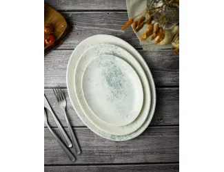 Блюдо овальное 21см Porland Smoky