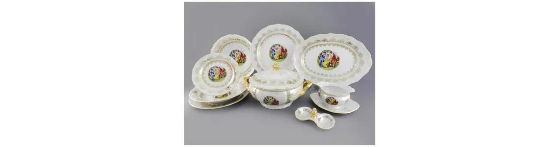 Мадонна золото декор 1907 Leander Чехия