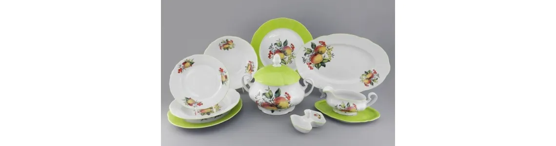 Спелые яблоки декор 2412 Leander Чехия