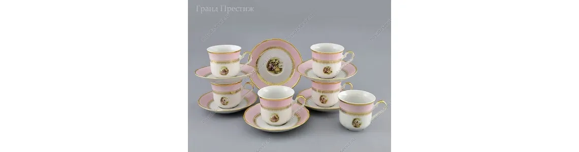 Свидание розовый декор 231A Leander Чехия