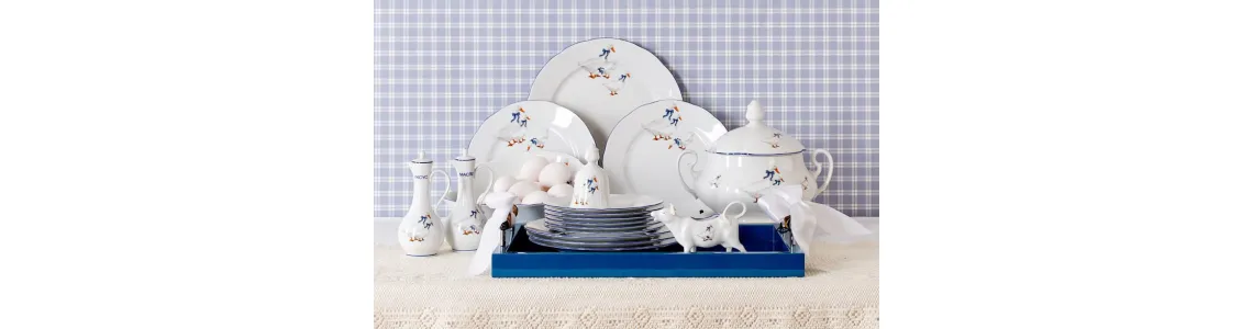 Гуси декор 0807 Leander Чехия