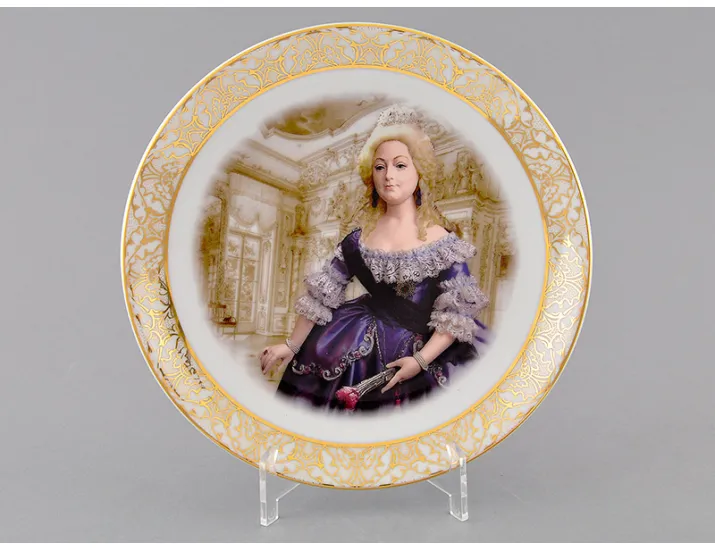 Тарелка мелкая подвесная 21 см Екатерина первая