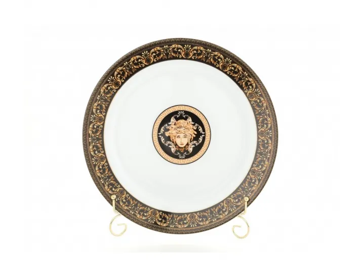 Блюдо круглое мелкое 30см Leander Сабина Версаче декор 172B 02111333-172B