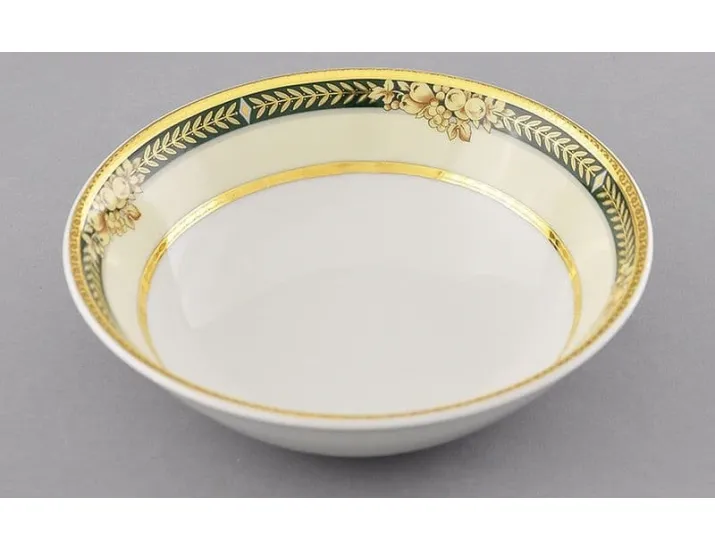 Салатник 26см Leander Сабина Фрукты на зелёной ленте декор 0711 02111418-0711