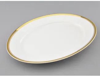 Блюдо овальное 32см Leander Сабина Отводка золото декор 0511 02111522-0511