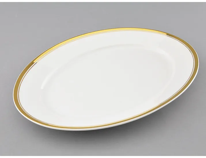 Блюдо овальное 32см Leander Сабина Отводка золото декор 0511 02111522-0511