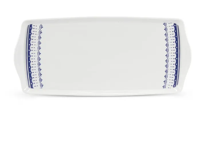 Поднос прямоугольный 36см Leander Hyggeline синий 02111643-327E