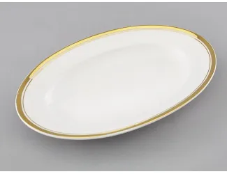 Блюдо для гарнира овальное 22см Leander Сабина Отводка золото 02111735-0511